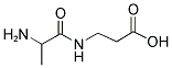 H-DL-ALA-BETA-ALA-OH 结构式