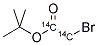 T-BUTYL BROMOACETATE, [1,2-14C] 结构式