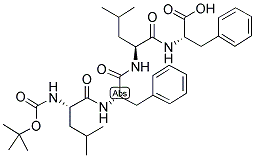 BOC-LEU-PHE-LEU-PHE-OH 结构式