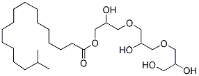 TRIGLYCEROL MONOISOSTEARATE 结构式