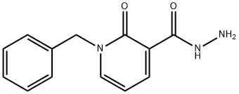 1-苄基-2-氧代-1,2-二氢吡啶-3-甲酰肼 结构式