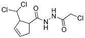 N'1-(2-Chloroacetyl)-2-(dichloromethyl)cyclopent-3-ene-1-carbohydrazide 结构式