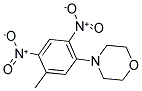 2,4-DINITRO-5-MORPHOLINOTOLUENE 结构式