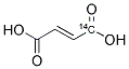 Fumaric acid, [1-14 C] 结构式