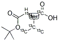 L-VALINE-N-T-BOC (U-13C5, 15N) 结构式