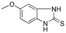 5-METHOXY-1,3-DIHYDRO-BENZOIMIDAZOLE-2-THIONE 结构式