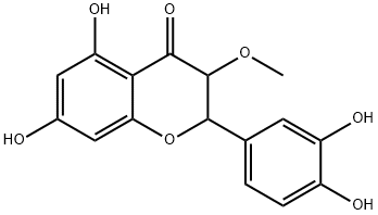 3-O-Methylquercetin 结构式