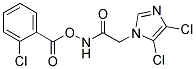 N-[(2-CHLOROBENZOYL)OXY]-2-(4,5-DICHLORO-1H-IMIDAZOL-1-YL)ACETAMIDE 结构式