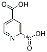 PYRIDINE-2,4-DICARBOXYLIC ACID, [2-CARBOXYL-14C] 结构式