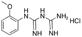 1-(2-METHOXYPHENYL)BIGUANIDE HYDROCHLORIDE 结构式