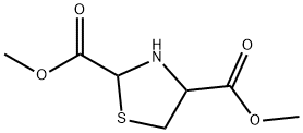 噻唑啉-2,4-二羧酸二甲酯 结构式