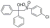 2-[(4-CHLOROPHENYL)SULFONYL]-1,1-DIPHENYL-1-ETHANOL 结构式