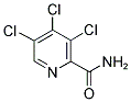 3,4,5-TRICHLOROPYRIDINE-2-CARBOXAMIDE 结构式