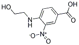 4-(2-HYDROXY-ETHYLAMINO)-3-NITRO-BENZOIC ACID 结构式