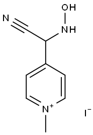 4-[CYANO(HYDROXYAMINO)METHYL]-1-METHYLPYRIDINIUM IODIDE 结构式