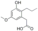 2-(3-HYDROXY-5-METHOXY-2-PROPYLPHENYL)ACETIC ACID 结构式