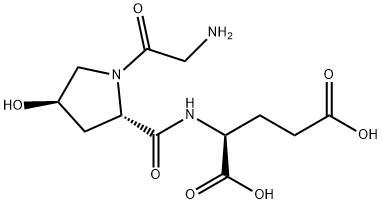 H-GLY-HYP-GLU-OH 结构式
