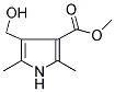 4-Hydroxymethyl-2,5-dimethyl-1H-pyrrole-3-carboxylic acid methyl ester 结构式