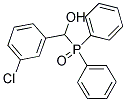 (3-CHLOROPHENYL)(DIPHENYLPHOSPHORYL)METHANOL 结构式