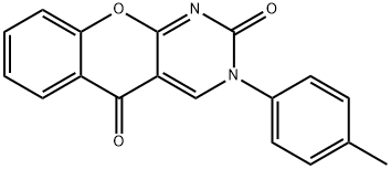 3-(4-Methylphenyl)-2H-chromeno[2,3-d]pyrimidine-2,5(3H)-dione 结构式
