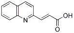 (E)-3-(2-QUINOLYL)-2-PROPENOIC ACID 结构式