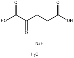 2-氧代-1,5-戊二酸二钠盐二水合物 结构式