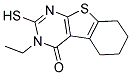 3-ETHYL-2-MERCAPTO-5,6,7,8-TETRAHYDRO-3H-BENZO[4,5]THIENO[2,3-D]PYRIMIDIN-4-ONE 结构式