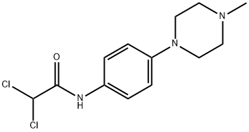 2,2-DICHLORO-N-[4-(4-METHYLPIPERAZINO)PHENYL]ACETAMIDE 结构式