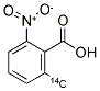 2-METHYL-6-NITROBENZOIC ACID, [METHYL-14C] 结构式