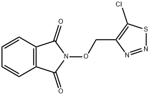 2-[(5-CHLORO-1,2,3-THIADIAZOL-4-YL)METHOXY]-1H-ISOINDOLE-1,3(2H)-DIONE 结构式