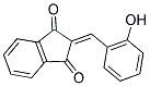 2-(2-Hydroxybenzylidene)indane-1,3-dione 结构式