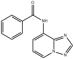 N-[1,2,4]TRIAZOLO[1,5-A]PYRIDIN-8-YLBENZENECARBOXAMIDE 结构式