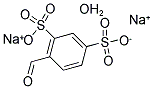 4-FORMYLBENZENE-1,3-DISULFONIC ACID DISODIUM SALT HYDRATE 结构式