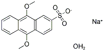 9,10-DIMETHOXY-2-ANTHRACENESULFONIC ACID, SODIUM SALT MONOHYDRATE 结构式