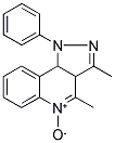 3,4-DIMETHYL-1-PHENYL-3A,9B-DIHYDRO-1H-PYRAZOLO[4,3-C]QUINOLIN-5-IUM-5-OLATE 结构式