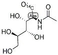 Acetyl-D-mannosamine, N-[mannosamine-1-14C] 结构式