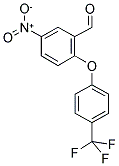 2-(4-TRIFLUOROMETHYLPHENOXY)-5-NITROBENZALDEHYDE 结构式
