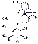 MORPHINE-6-BETA-D-GLUCURONIDE DIHYDRATE 结构式