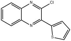 2-CHLORO-3-(2-THIENYL)QUINOXALINE 结构式