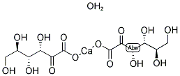 D-阿拉伯-2-己酮糖酸钙盐水合物 结构式