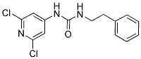 N-(2,6-DICHLORO-4-PYRIDYL)-N'-PHENETHYLUREA 结构式