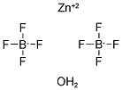 ZINC TETRAFLUOROBORATE HYDRATE 结构式