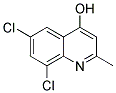 6,8-DICHLORO-2-METHYL-4(1H)-QUINOLINONE 结构式