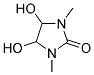 4,5-DIHYDROXY-1,3-DIMETHYL-IMIDAZOLIDIN-2-ONE 结构式