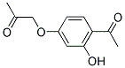 1-(4-ACETYL-3-HYDROXYPHENOXY)ACETONE 结构式