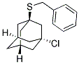 1-(BENZYLTHIO)-3-CHLOROADAMANTANE 结构式