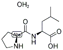 H-PRO-LEU-OH H2O 结构式