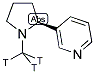 NICOTINE, L-, [N-METHYL-3H] 结构式