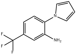 2-(1H-吡咯-1-基)-5-(三氟甲基)苯胺 结构式