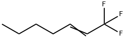 1,1,1-TRIFLUORO-2-HEPTENE 结构式